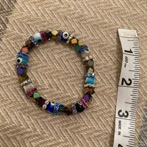 Evil eye bead bracelet - Make an offer!